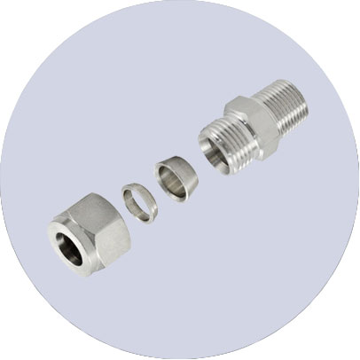 Monel 400 Single Ferrule Fittings