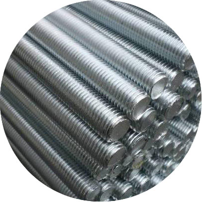 Nickel Alloy 200 Threaded Bar